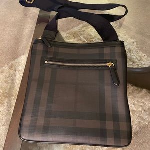 SOLD Burberry
Beckley Crossbody Smoked Check Coated Canvas